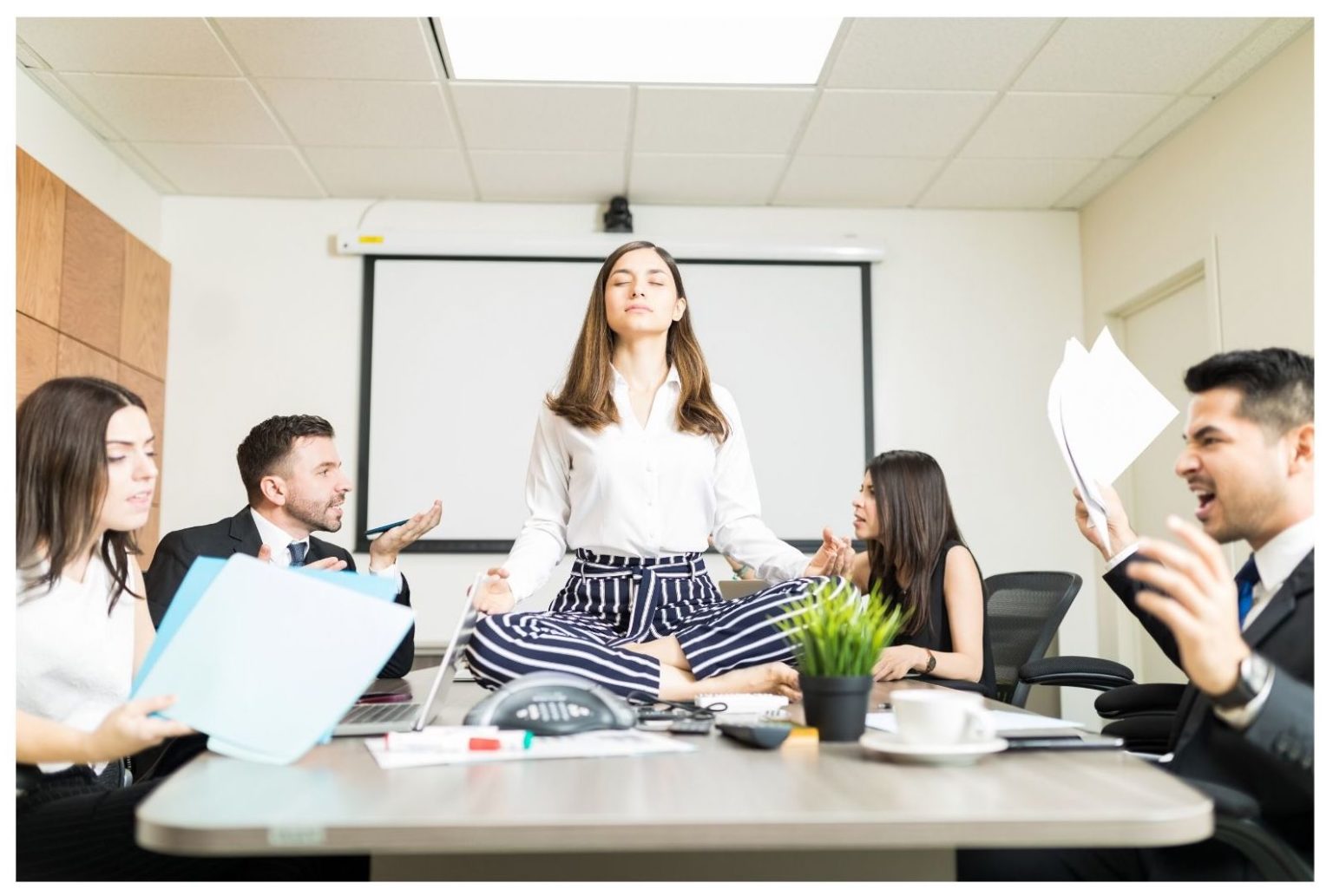 Office meditation